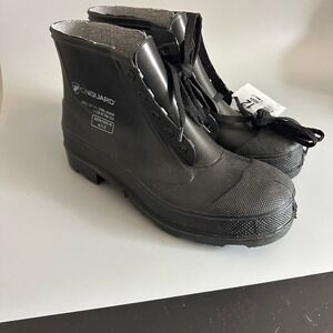 Onguard Monarch 86604 Steel Toe Rubber Work Boots Mens 12 Black 6" ASTM F2413-18